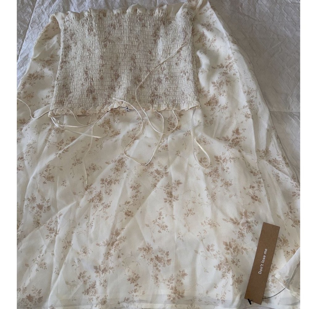 Reformation Sable Midi Dress - Riso - Picture 5 of 7